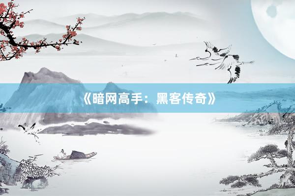 《暗网高手：黑客传奇》